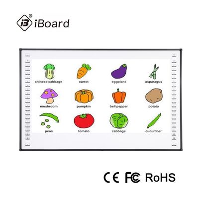تخته وایت برد لمسی مادون قرمز Nano Ceramic 82 Inch Interactive Whiteboard