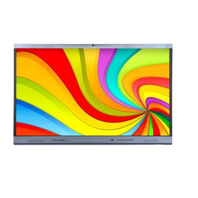 تخته سفید تعاملی دیواری OEM LED TFT Android 8 4+32G CE FCC
