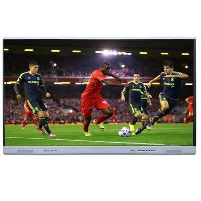 CE 4mm Glass LCD Infrared Smart Board پشتیبانی از ویندوز لینوکس فریم آلومینیومی