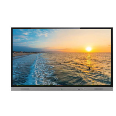 پنل تعاملی 86 اینچی ال ای دی صفحه هوشمند قاب آلیاژ آلومینیومی 4K 350cd/m² لمسی مادون قرمز