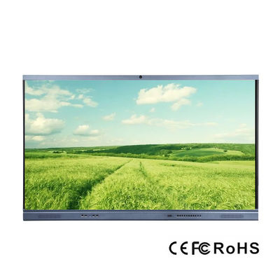مانیتور صفحه لمسی صفحه لمسی برد دیجیتال صفحه تخت تعاملی 350cd/M2 98 اینچی 20 نقطه لمسی